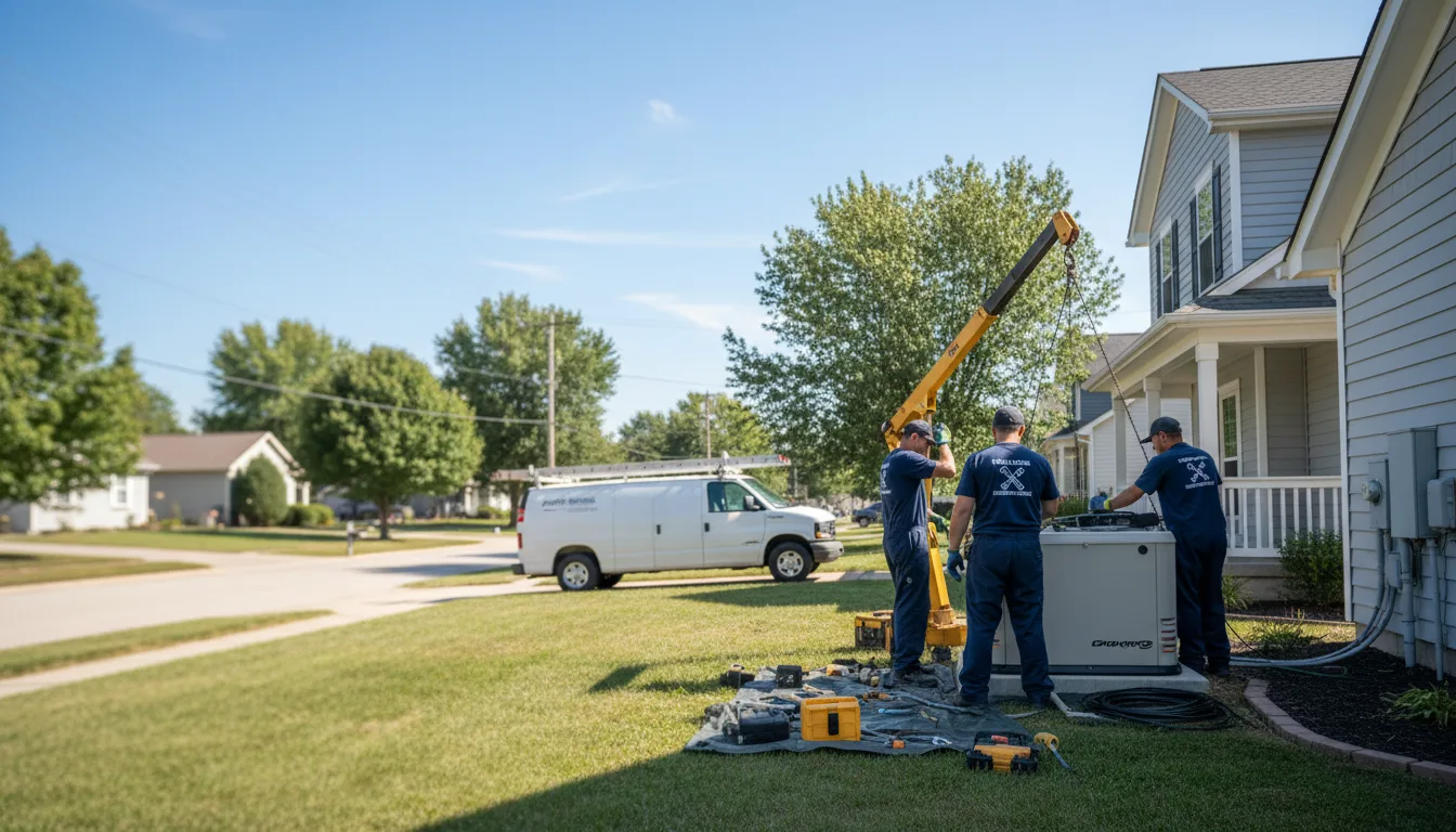 Generator Installation in Manchaca, TX near me